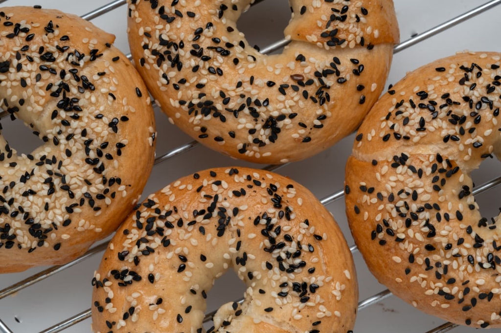 Sesame Seeds Bagels