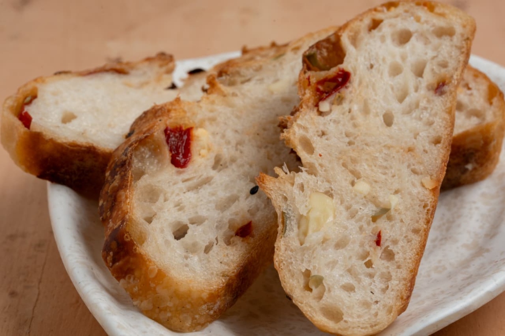 Pickled Chilli & Cheese Sourdough